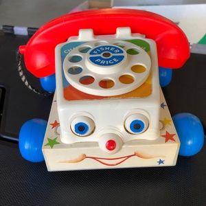 Fisher Price Vintage Telephone Toy.